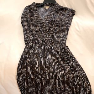 Navy polka dot dress - brand new !